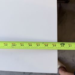 Modern White Minimalist Desk / Dining Table - Clean & Versatile