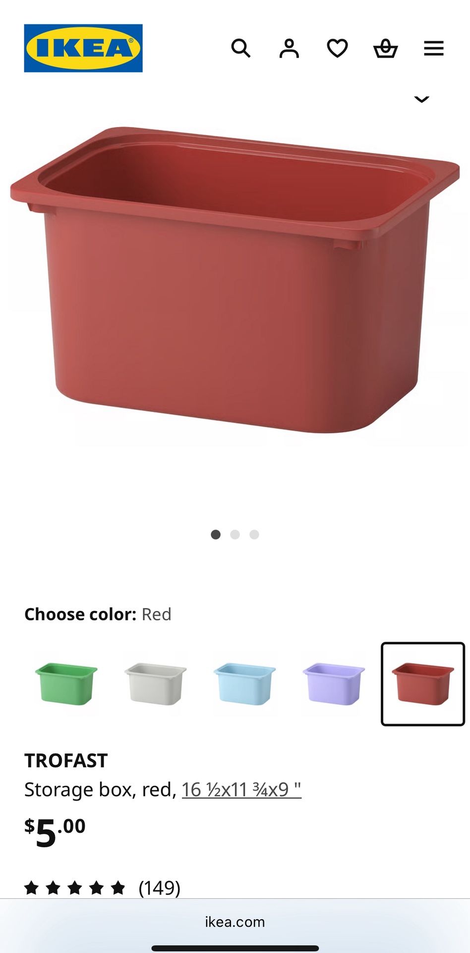 IKEA Toy Storage
