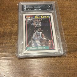 Chicago Bulls Michael Jordan All-Star Mint 9 1992 Topps