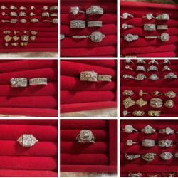 Beautiful 14K Gold Plated Rings For Sale ...Sizes 5-11... Any Ring $65 Each