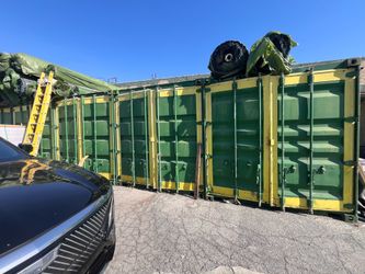 20 ft long 8 ft cubic container