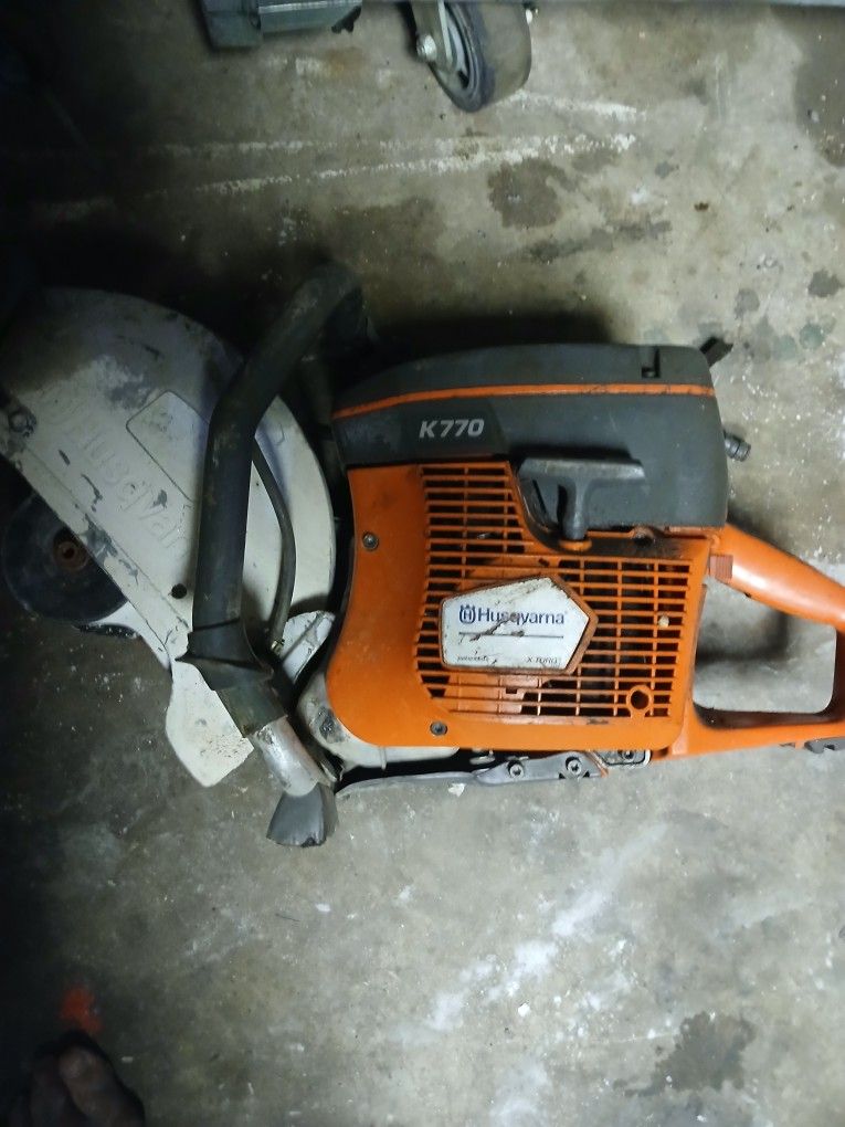 K770 Concrete Saw