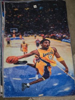 Kobe Bryant Lakers #8 Photo Print Rug