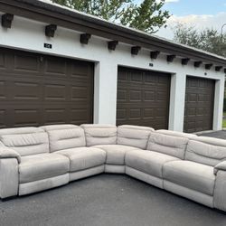 Couch/Sofa Sectional - Taupe - Recliners - Delivery Available 🚛