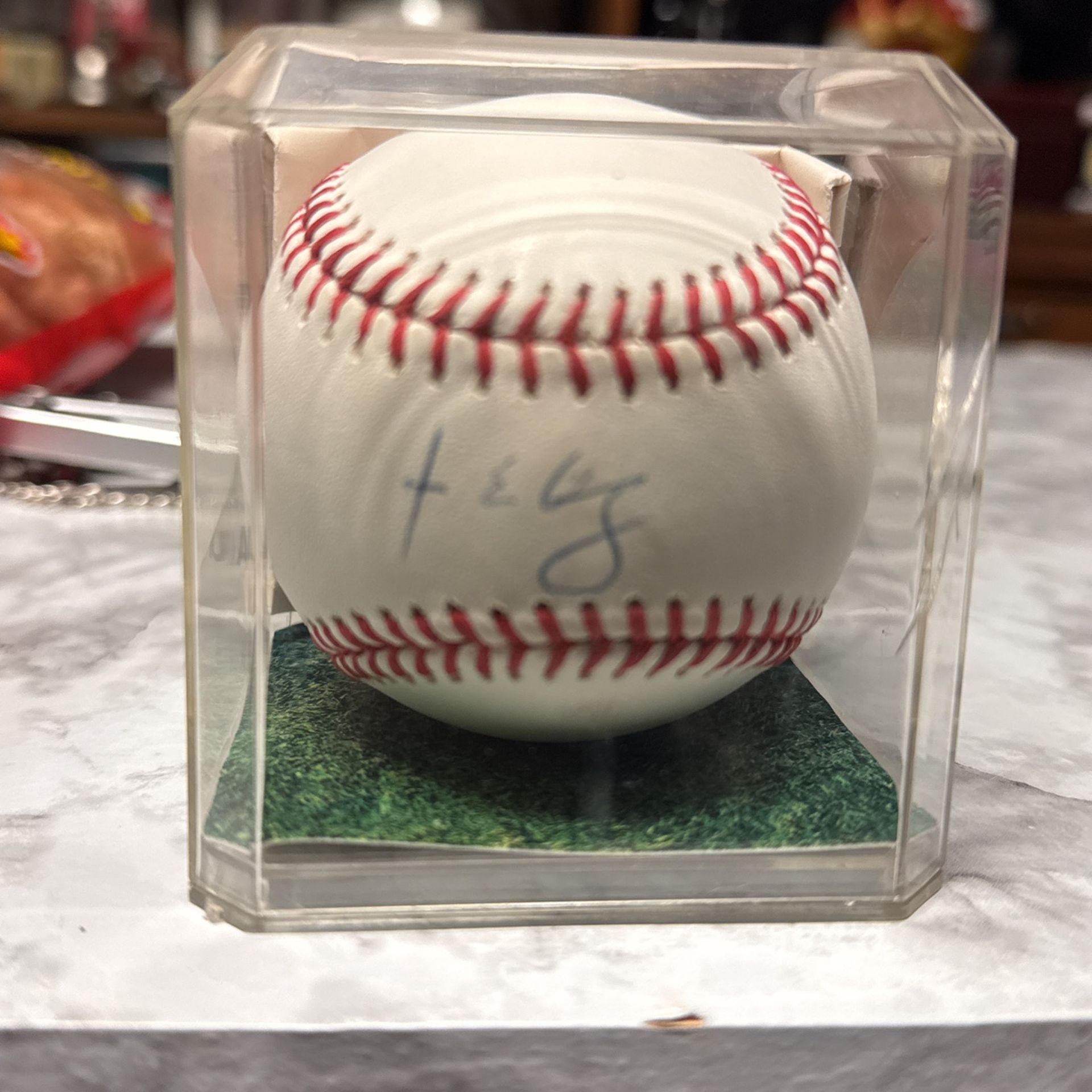 Jarlin Garcia Autographed Baseball