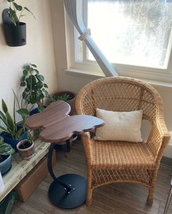 Butterfly-Shaped Side Table