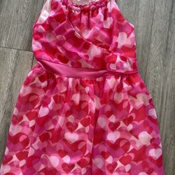 American Girl Truly Me Valentine Heart Dress For Girls Size 12