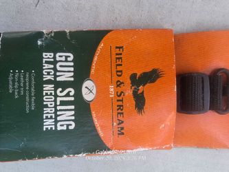 Field & Stream Black Neoprene Gun Sling