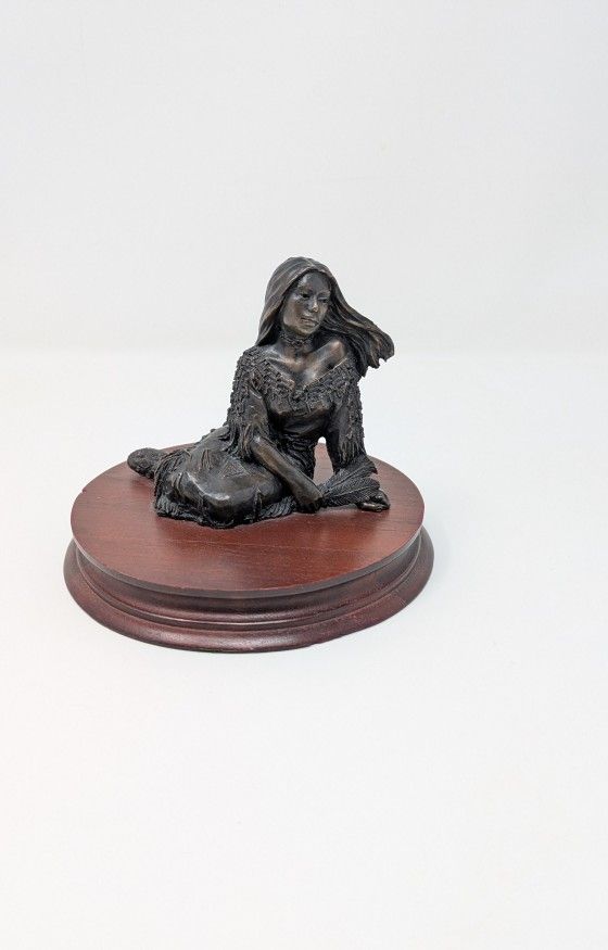 Christopher Pardell "Indian Maiden" Limited Ed. Bronze Sculpture (240/1500)
