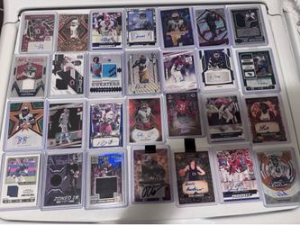 Football and basketball autograph cards for sale or trade