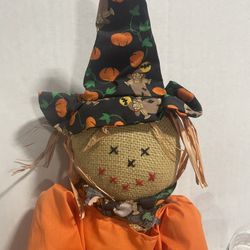 Hand Made Scarecrow Great For Fall And Thanksgiving Decoration