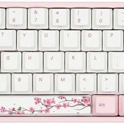 Ducky X Varmilo MIYA Pro Sakura Pink PBT Mechanical Gaming Keyboard