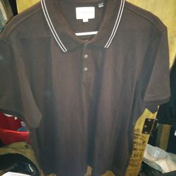Mens Brown Polo Size 2xl