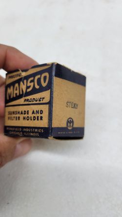 Vintage Mansco Product Sunshade & Filter Holder