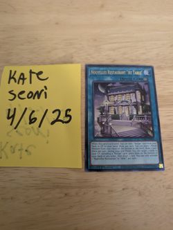Yu-Gi-Oh Nouvelles Restaurant At Table Ultra Rare