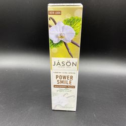 Jason Natural Products-Powersmile Whitening Toothpaste, Pack of 2 ( 6 oz Tubes )