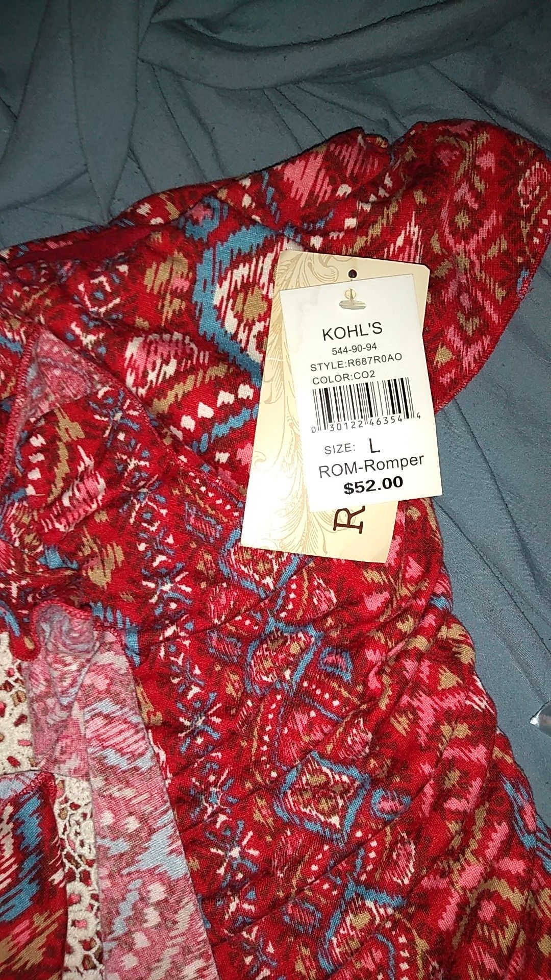 Brand New.REWIND ROM ROMPER