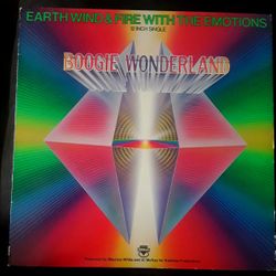Earth Wind & Fire "Boogie Wonderland " 12" Single 1979