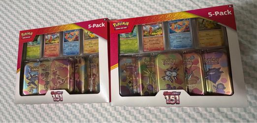 Pokemon tin set for sale( cross post)