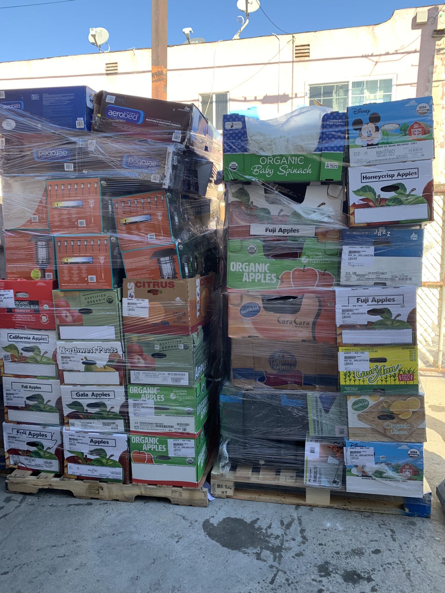 Wholesale Costco pallets customers return