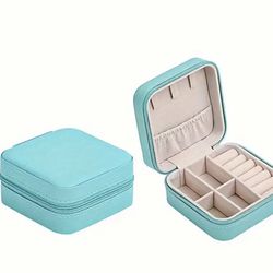 Tiffany Blue Travel Jewelry Box