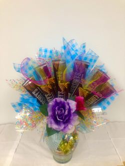 Chocolate Bar candy Bouquet