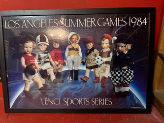 Various Original 1984 Olympic Games (in Los Angeles) lithographs