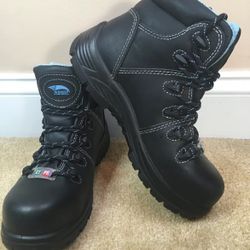 Preowned Women’s Work Boots Steel Toe Size 9.5 