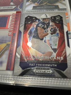 Pat Freiermuth All American Rookie Card Draft PRIZM 