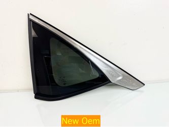 2019-2025 ACURA RDX REAR LEFT DRIVER SIDE QUARTER PANEL WINDOW GLASS