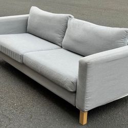 Sofá Couch Light Gray (Free Delivery)🚚