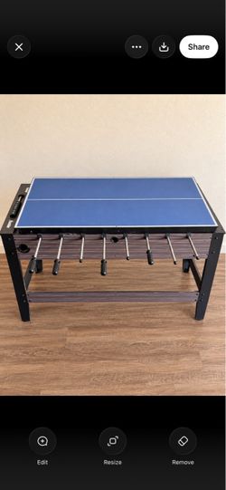 4-in-1 Multi-Game Combination Table