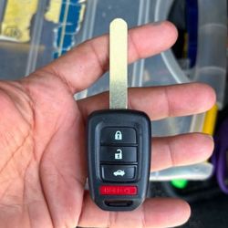 Honda Accord Civic Pilot Crv Fit Hrv Keys Fobs Llaves 