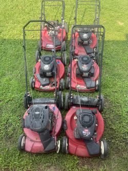 6 Torro mowers for parts or repair