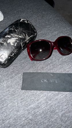 Chanel Red glasses