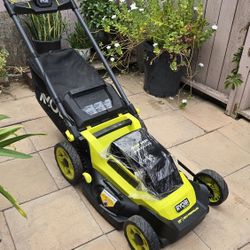Ryobi 40v Hp Brushless 20-in Cordless Electric Battery Walk Behind Self Propelled Lawn Mower 