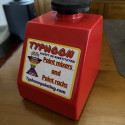 Typhoon Painting Products Paint Mixer w/ Flat Top Mod – Slightly Used