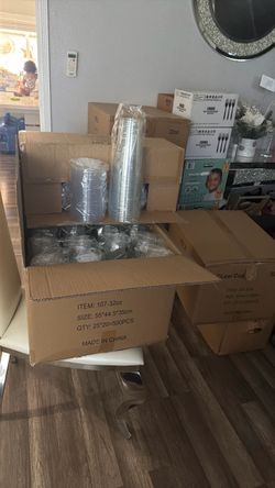 Set d vasos y tapas d 32 oz
