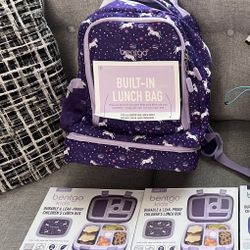 Bentgo Backpack And Bento Boxes