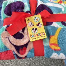 Mickey Mouse Throw Blanket