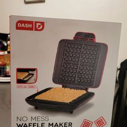 DASH No-Drip Waffle Maker