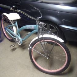 26" Beach Cruiser Nirve Inferno Excellent Condition Ready To Ride 