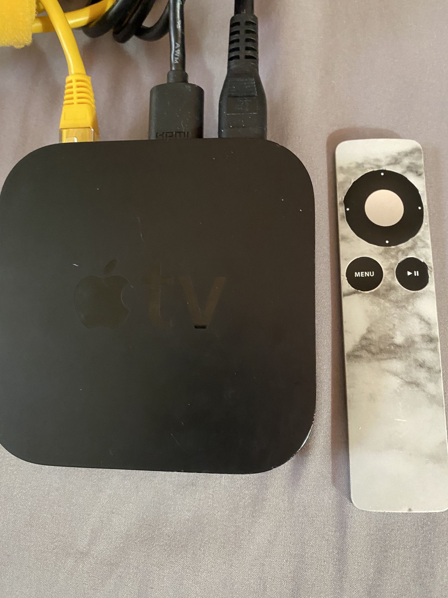 Apple TV 3rd Generation With All Cords And Remote 