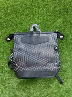 Black goyard backpack