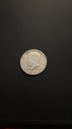 1964 Kennedy Half Dollar With Rare Hair No Mint Mark