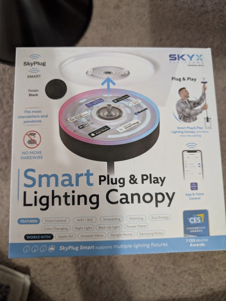 Smart Plug & Play Lighting Canopy