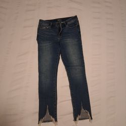 Abercrombie & Fitch 28 | 6R Ripped Jeans Mid Rise Super Skinny Ankle