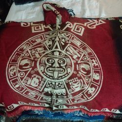 Gorgeous Imported ponchos, Zarape, "Hooded Blanket"