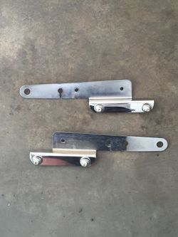 2002 Harley deuce saddlebag brackets
