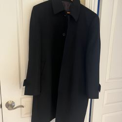Black Wool Coat